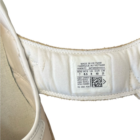 Converse Pro Leather Slip On Mary Jane Telfar Off White Size 7 Mens 8.5 Womens - Picture 9 of 9